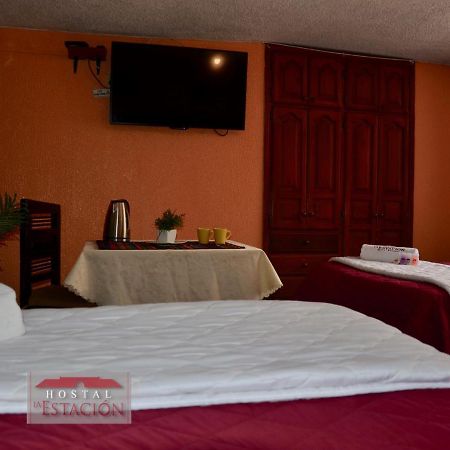 La Estacion Hostal كويتو المظهر الخارجي الصورة