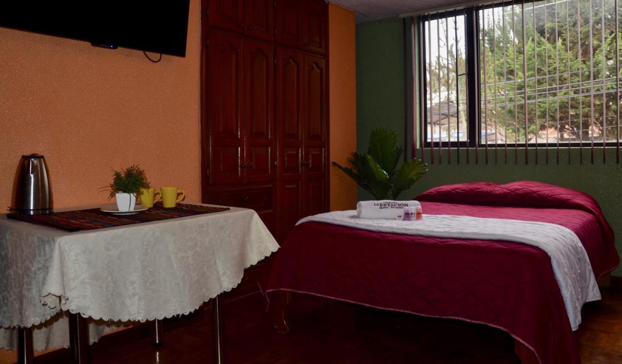 La Estacion Hostal كويتو المظهر الخارجي الصورة
