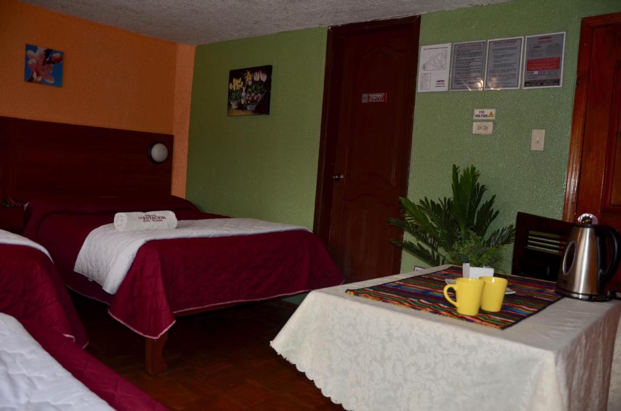 La Estacion Hostal كويتو المظهر الخارجي الصورة